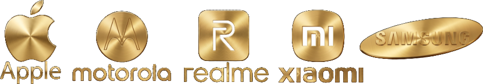 Marcas atendidas: Apple, Motorola, Realme, Xiaomi e Samsung